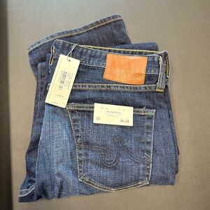 AG Adriano Goldschmied Jeans Size 34 x 34 The Protege Straight Leg NWT